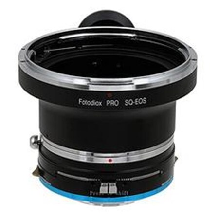 Fotodiox Pro Lens Mount Shift Adapter - Bronica SQ Mount SLR Lens To Fujifilm X-Series Mirrorless Camera Body SQ-EOS-FXRF-P-Shft